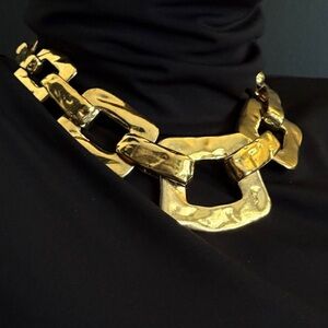 Yves Saint Laurent Vintage Limited Edition Chunky Link Necklace